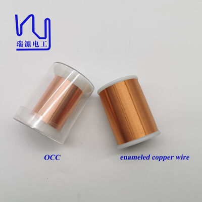 0.025mm 6N/7N High-purity Super Fine Insulated/Bare OCC Copper Wire for Audio