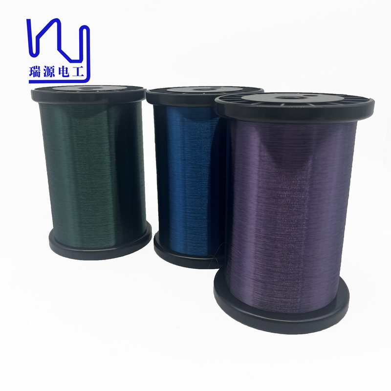 42 AWG 43AWG 44AWG 45AWG Blue Purple Green Red Poly Coated Magnet Wire Special For Guitar Pickup