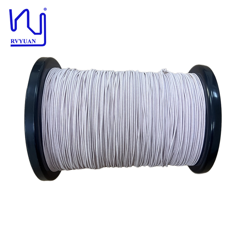 Customizable Litz Wire UEW 0.030-0.80mm Strands Twisted Enameled Copper Silk Cover