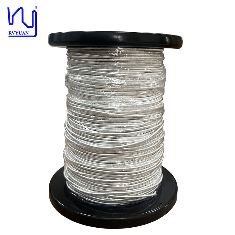 2USTC 0.03X4000 Natural Silk Covered Litz Wire Single Or Double Served Litz Wire