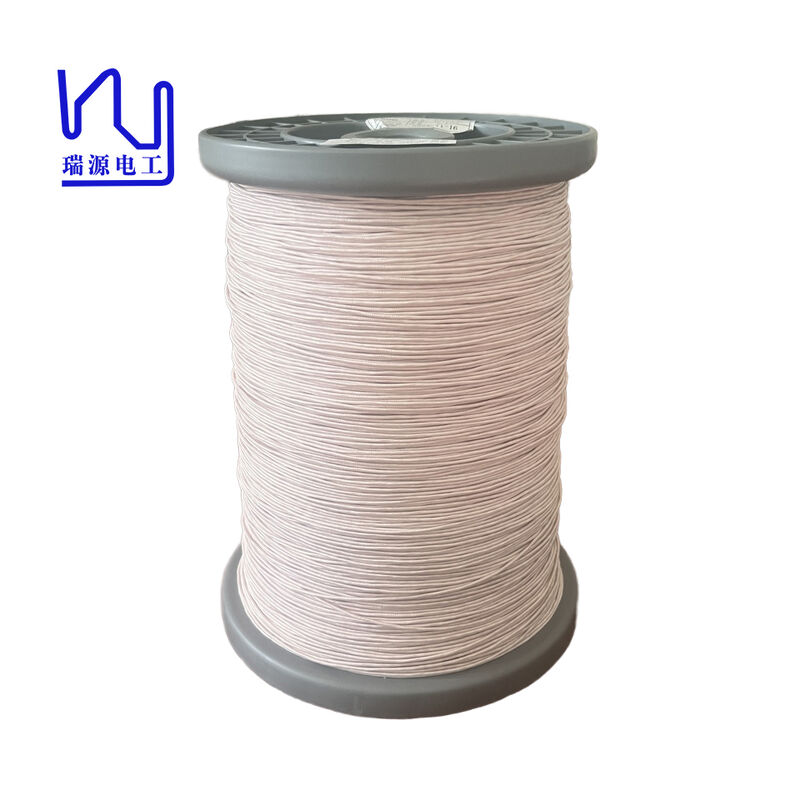 2USTC155 0.071mm X 250 Strands Nylon Serving Copper Litz Wire