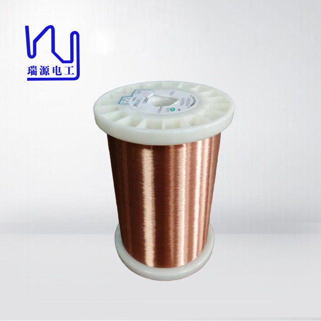 0.3mm 2uew155 Soldering Magnet Wire Polyurethane Enameled Copper