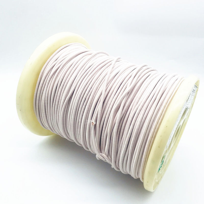 0.1mm / 500 USTC 155 Enameled Stranded Copper Wire Silk / Nylon Covered