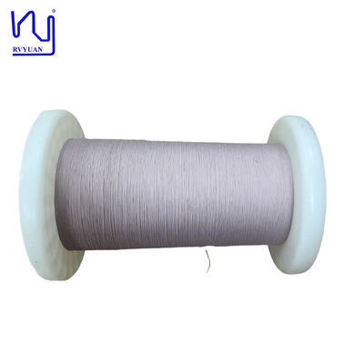 2USTC-F Drut Litz pokryty jedwabiem 0,025 mm x 7 do precyzyjnych czujników medycznych