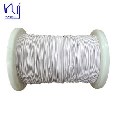 Konfigurowalny drut miedziany Litz o średnicy 0,071 mm, 250 żyłek USTC, pokryty jedwabiem