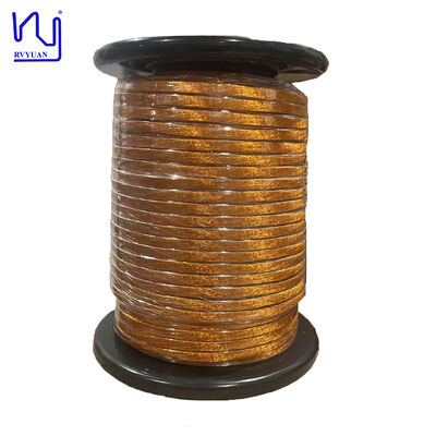 0.10x3175(8.7x5.5mm) Profilowany drut z drutu licowego z miedzi opleciony poliamidem z wyższym współczynnikiem wypełnienia
